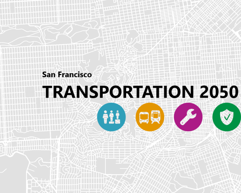 Transportation 2050 Report Cover