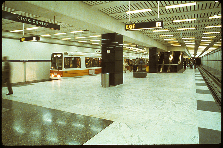 muni metro in the 80s