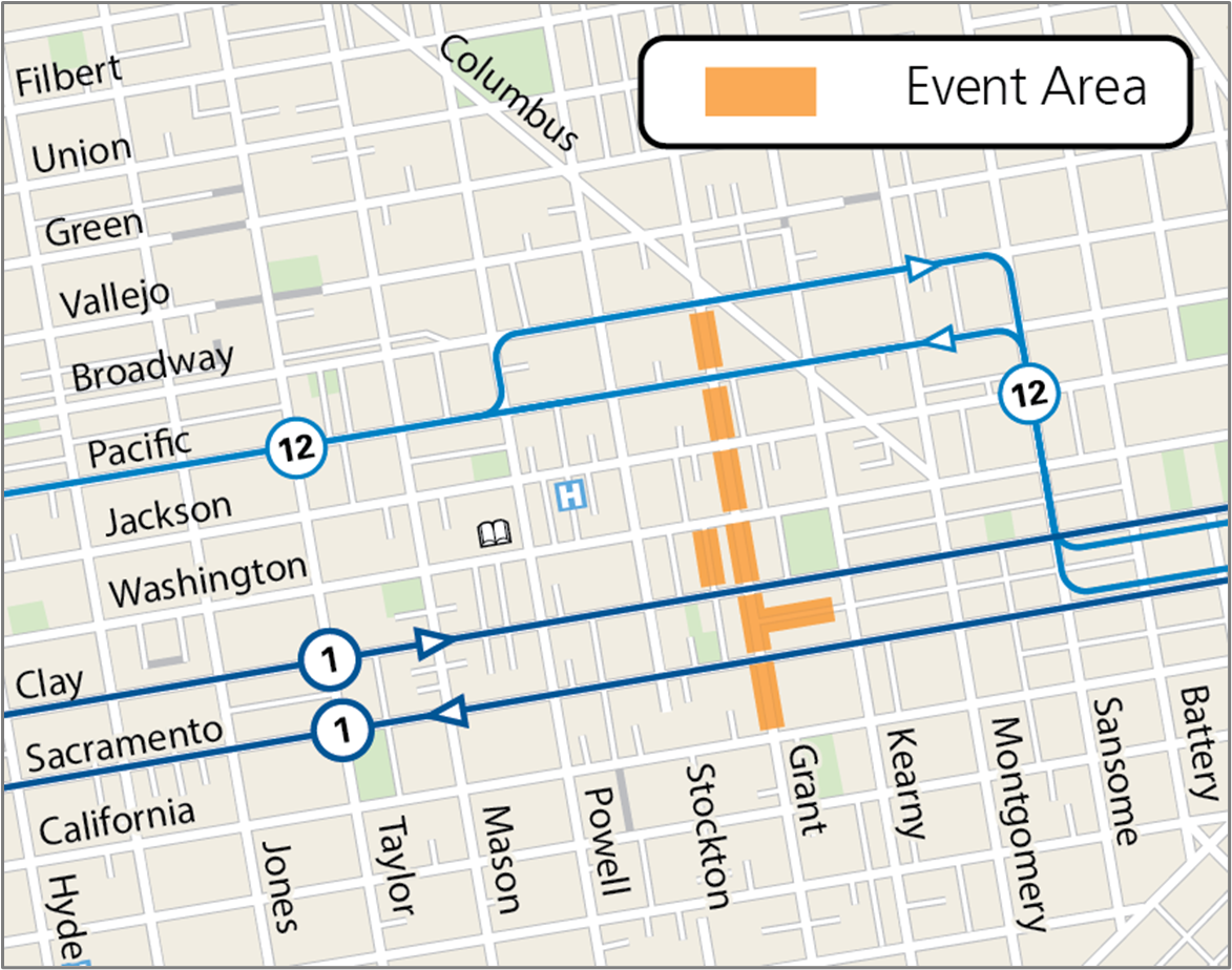 Chinatown Autumn Moon Festival Event Map