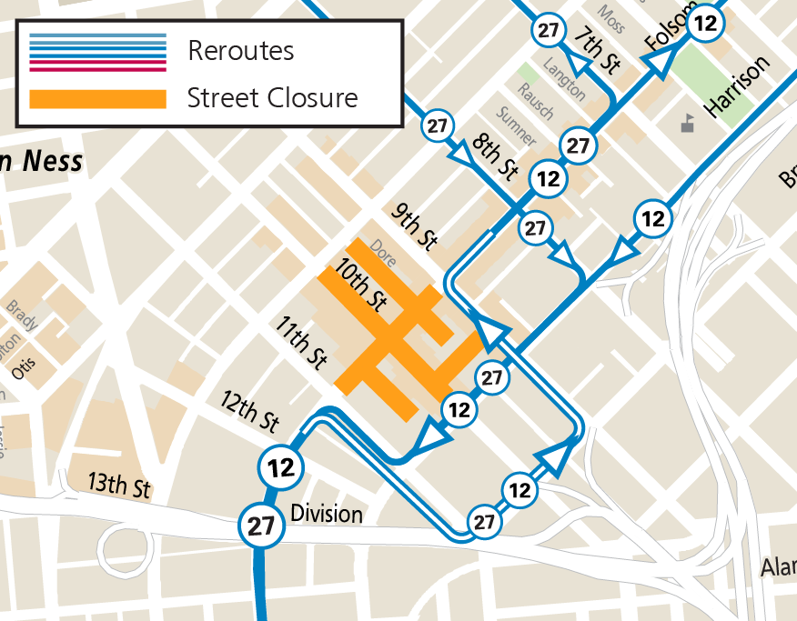 Reroute event map
