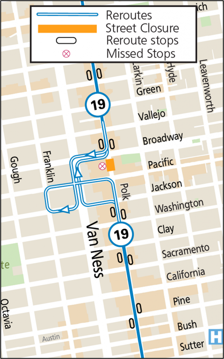 Map of 19 Polk Reroute #1 during the 2024 Pickin' on Polk event on Saturday, April 27.
