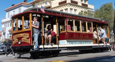 O’Farrell, Jones & Hyde Cable Car #42