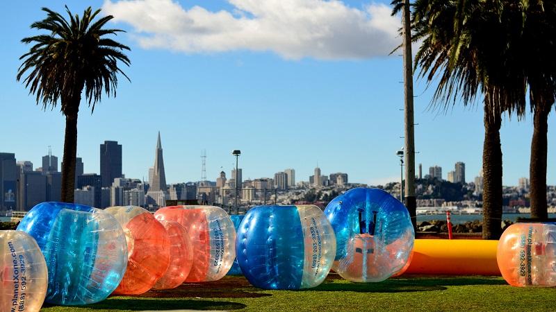 A sunny day on Treasure Island in 2016.