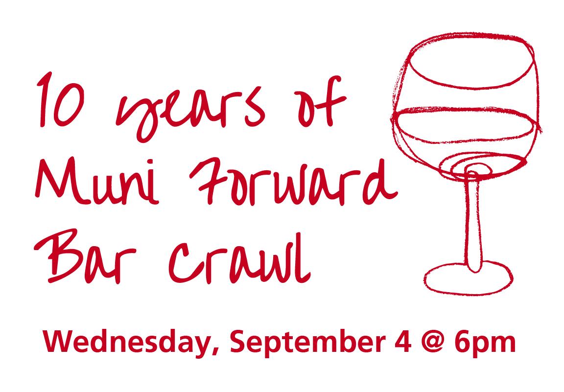 Muni Bar Crawl Flyer