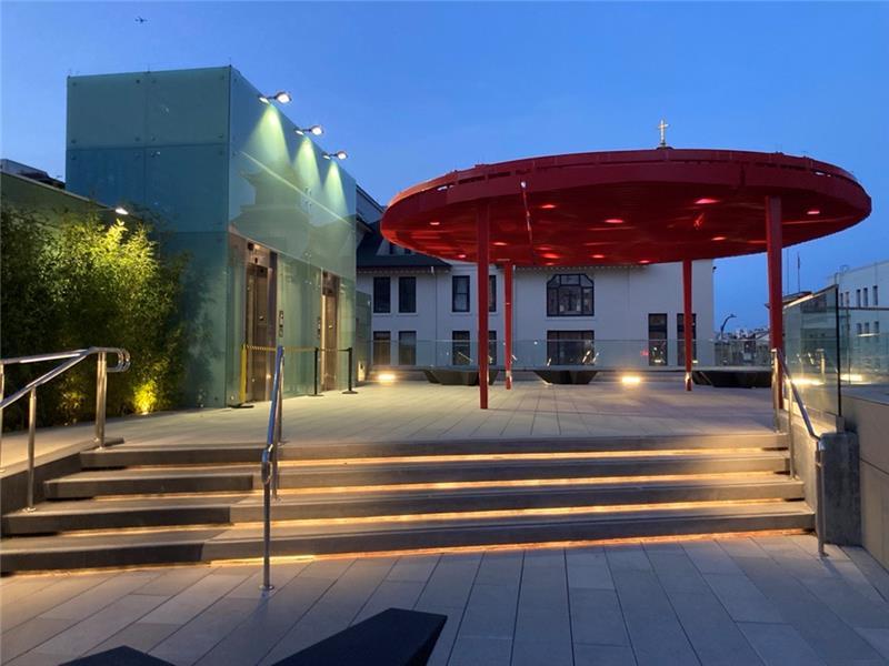 Image of open space area at Chinatown-Rose Pak area.