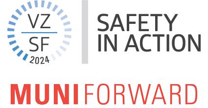 VZ SF 2024 Safety in Action logo with Muni Forward branding
