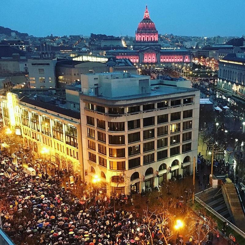 2017 Women's March Civic Center