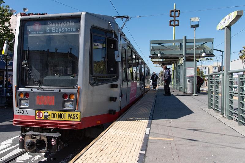 T Train in the Bayview