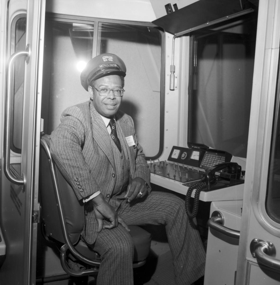 Welton Flynn at controls of Boeing LRV