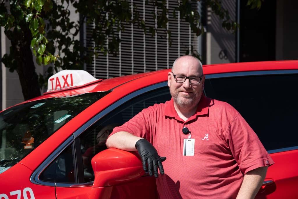 Picture of taxi driver Corey Lamb