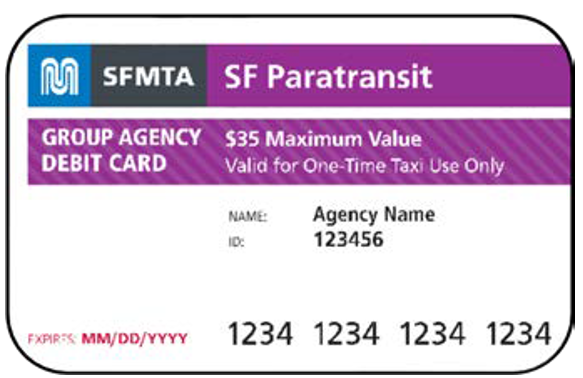 Group Agency One-Time Use Card