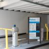 New PARCS Equipment and Signage at North Beach Parking Garage
