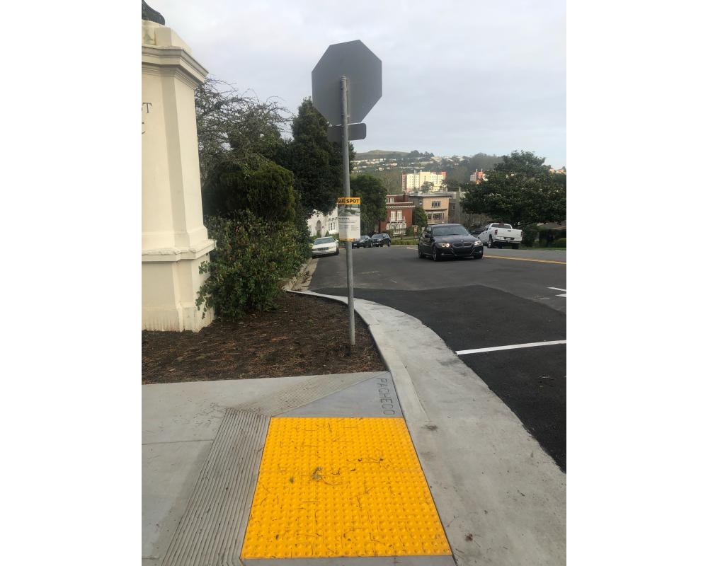 Vision Zero SF At Work Bulb Out