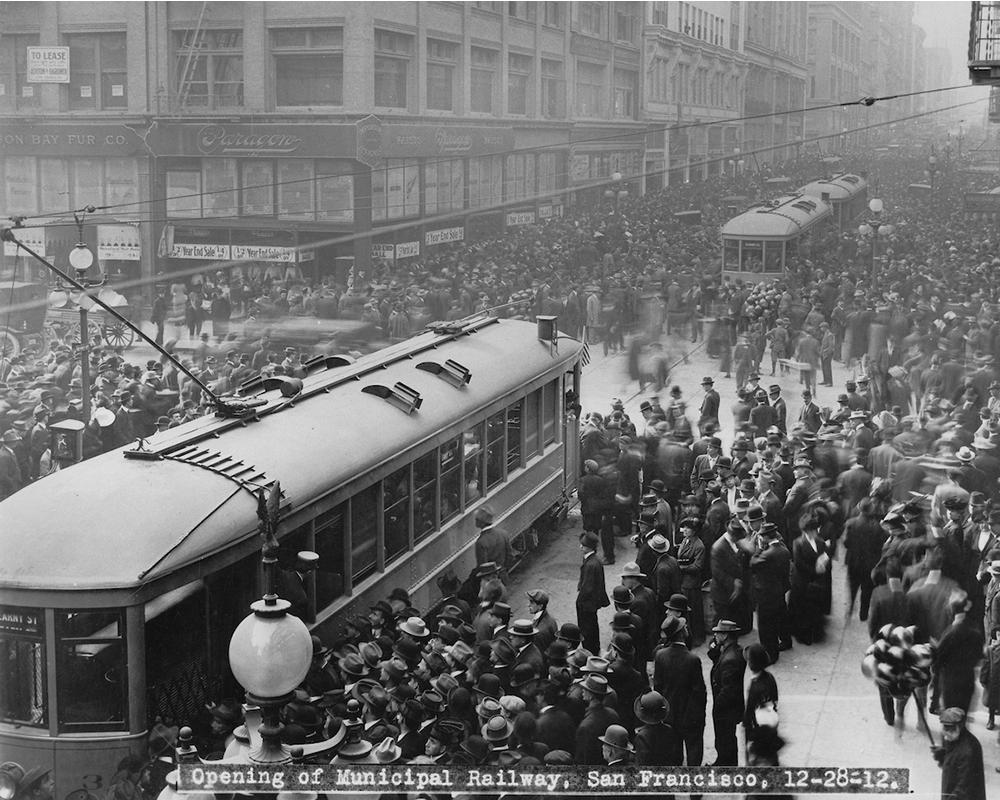 muni opening day crowd