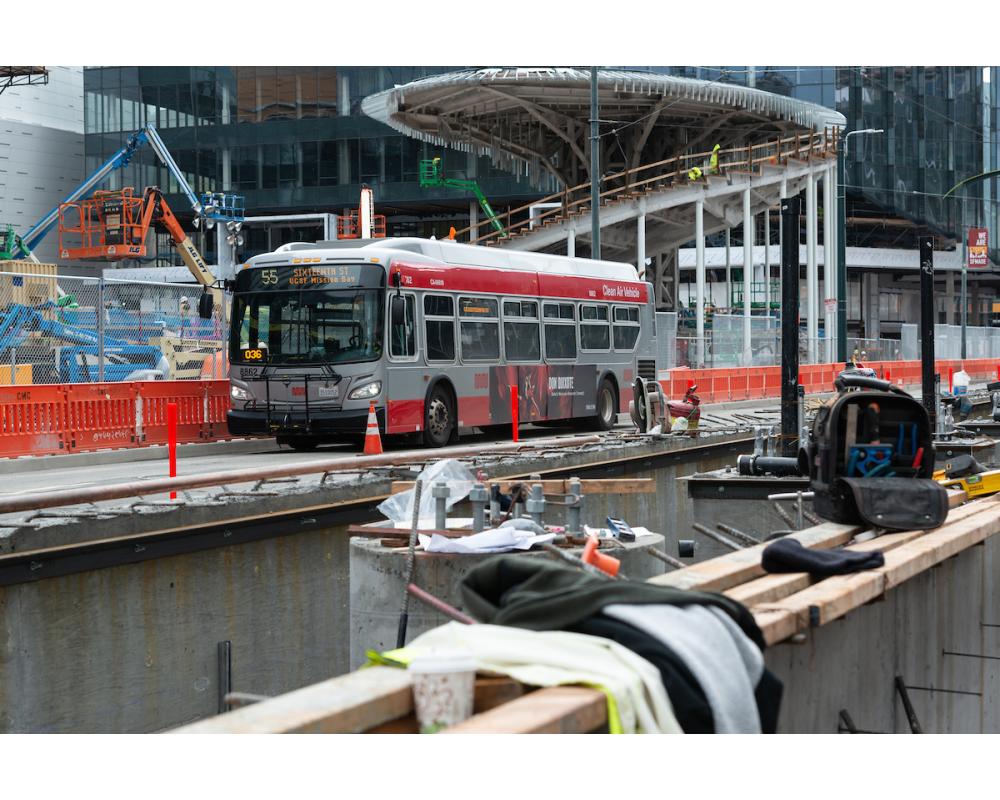 Work on UCSF Mission Bay Platform Upgrade Project