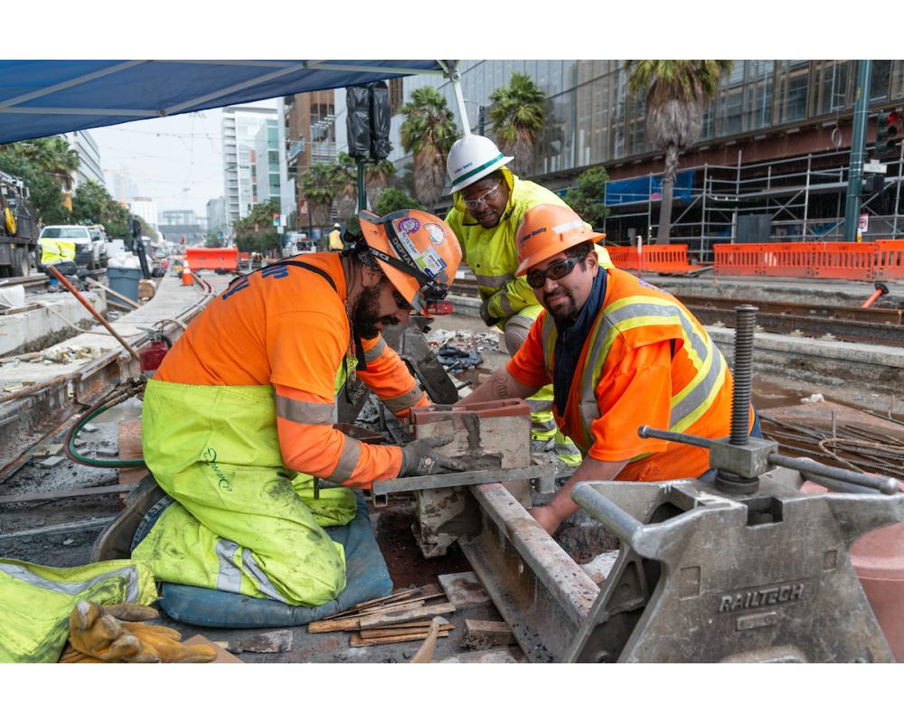 Work on UCSF Mission Bay Platform Upgrade Project