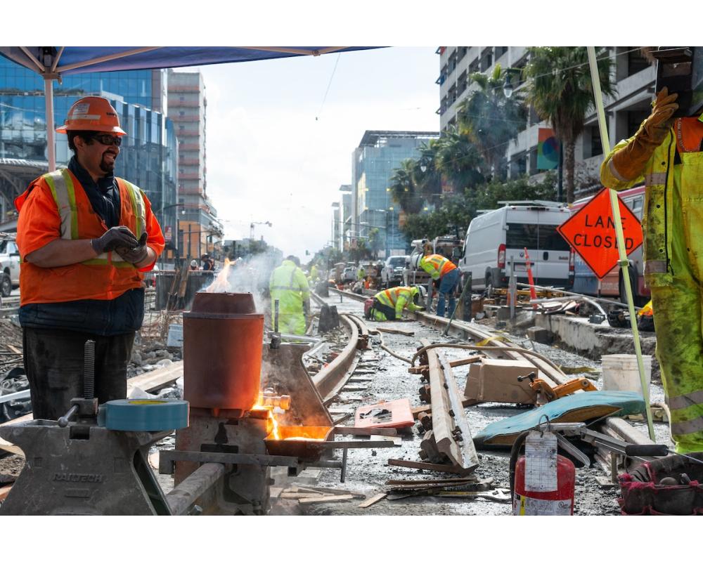 Work on UCSF Mission Bay Platform Upgrade Project