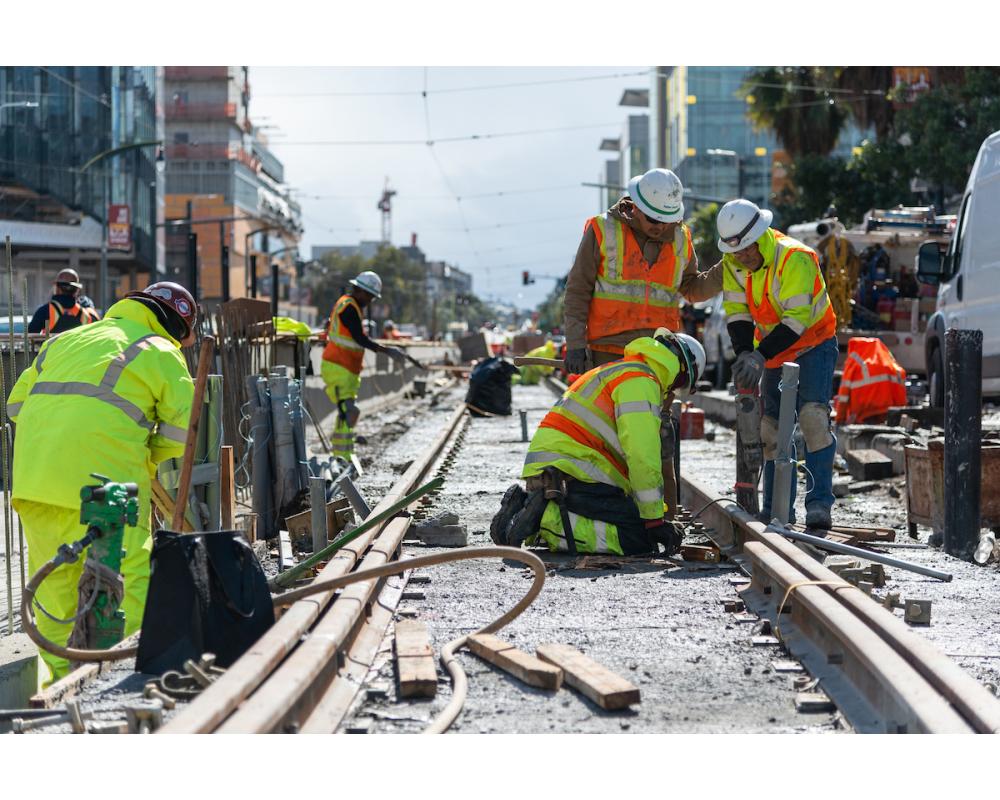 Work on UCSF Mission Bay Platform Upgrade Project