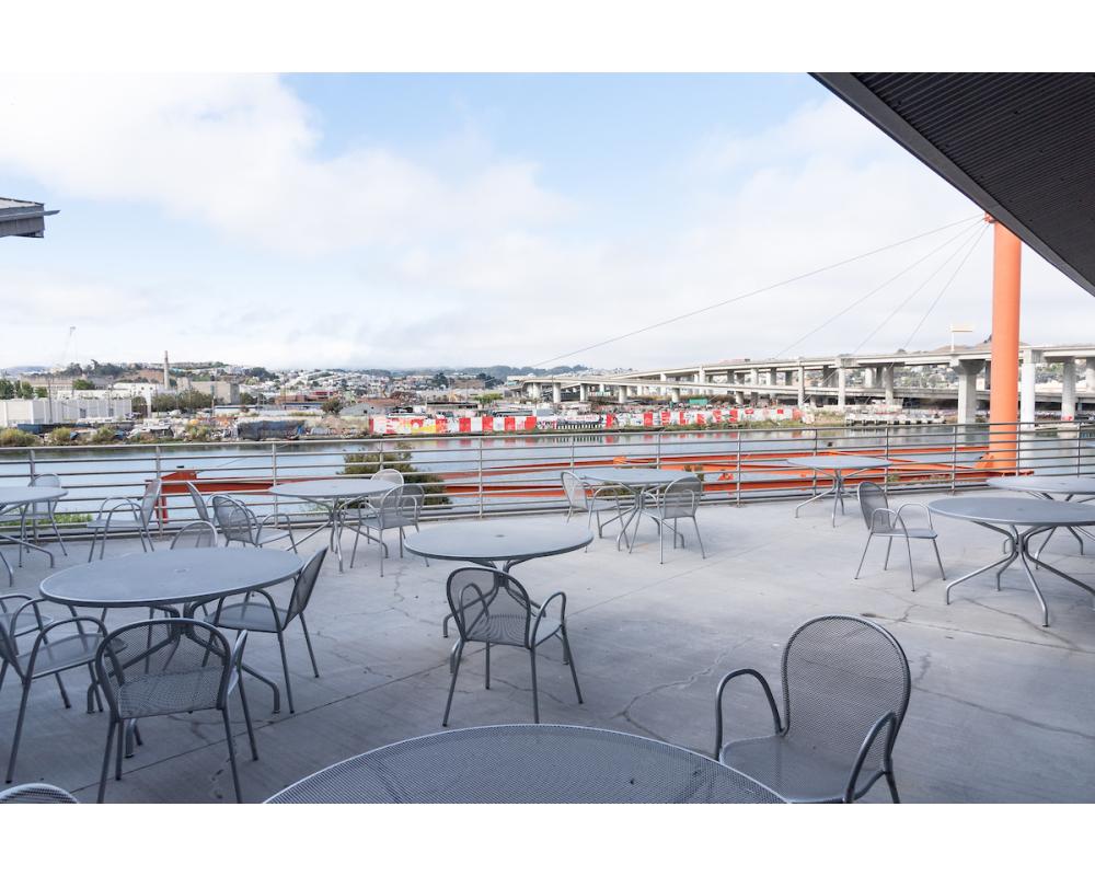 Outdoor seating area