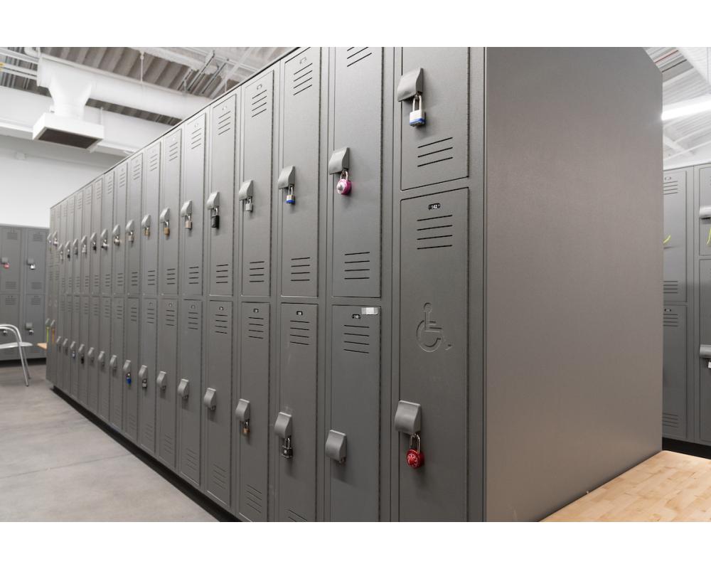 Locker room