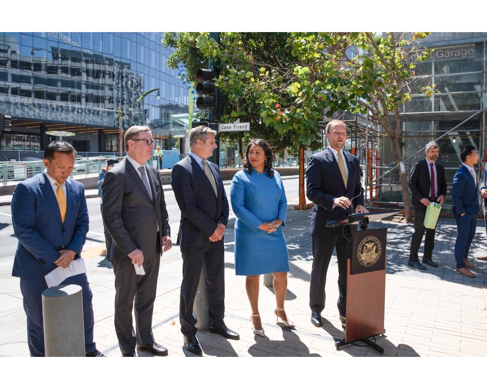 UCSF/Chase Center platform opening
