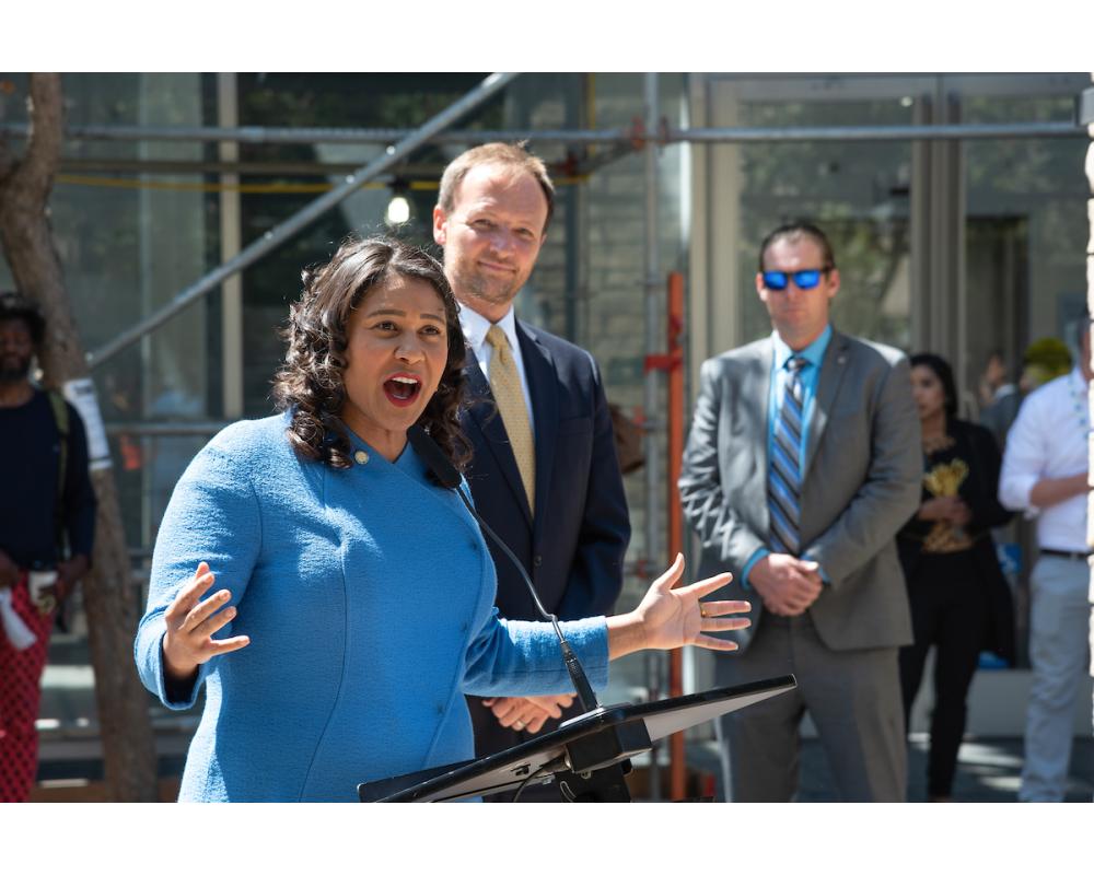 UCSF/Chase Center platform opening