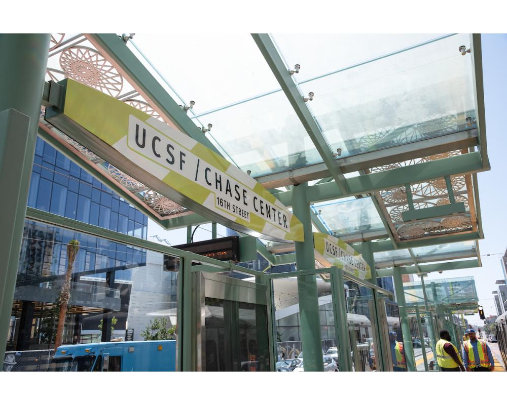 UCSF/Chase Center platform opening