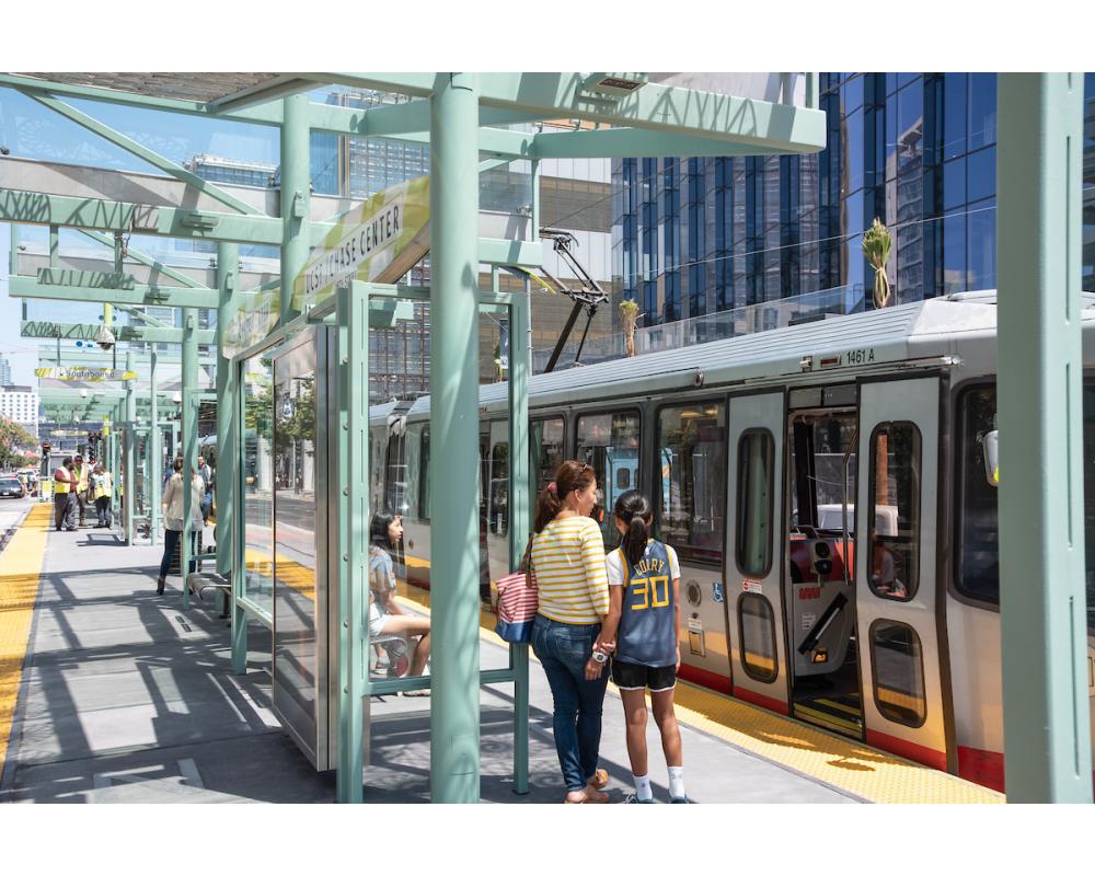 UCSF/Chase Center platform opening