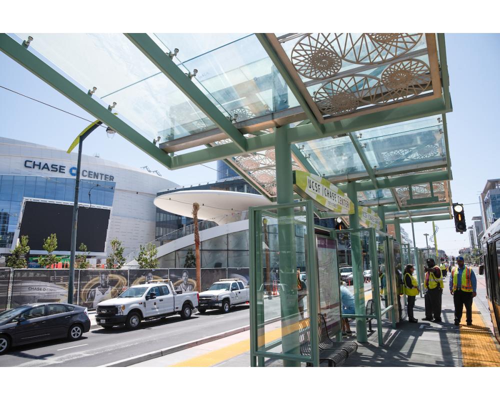 UCSF/Chase Center platform opening