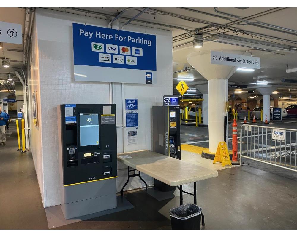 Union Square - Completed - Geary Street Side Pay Stations