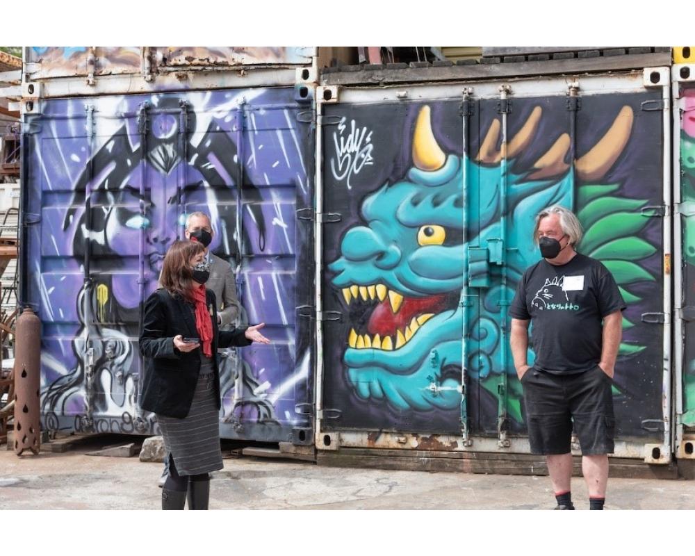 Photo of Susie McKinnon and Charlie Gadeken 
