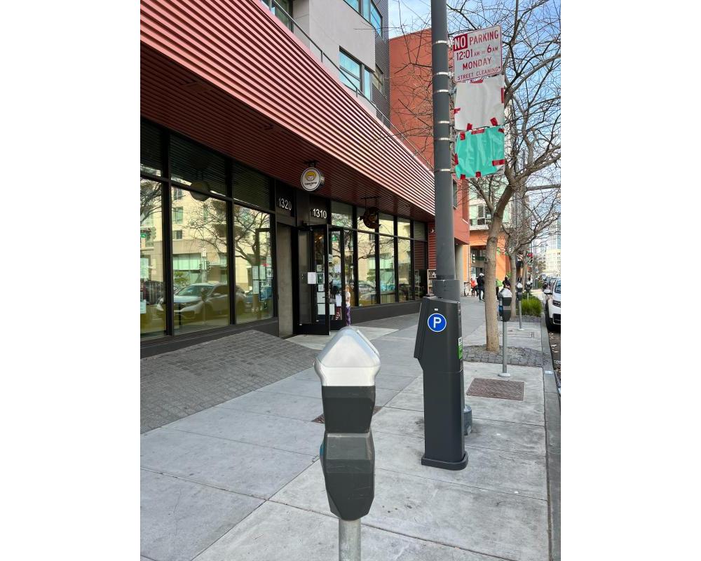 Combination image of old single space and New pay-by-license paystation system