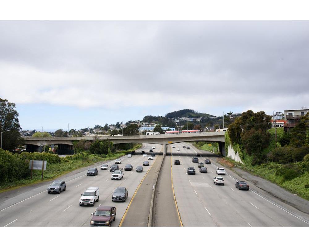 I-280 looking westward