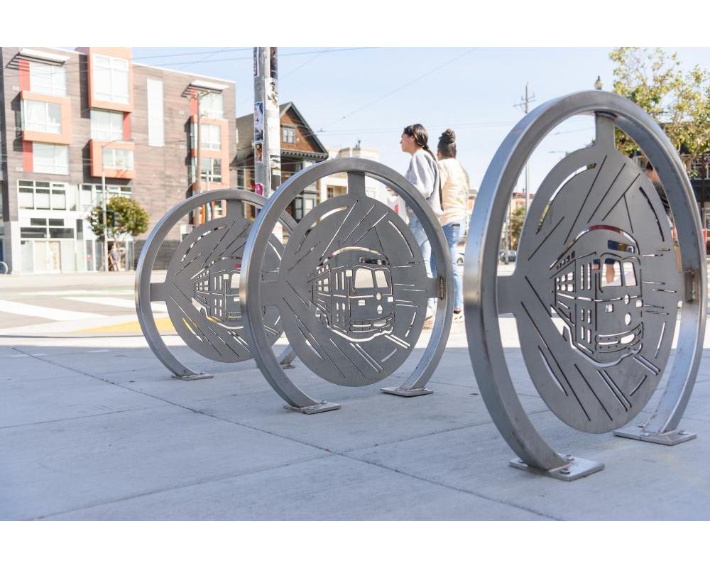 New bike racks