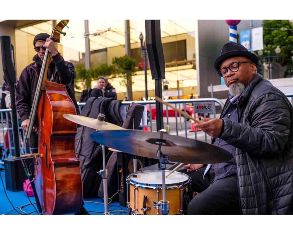 Live Music at the Winter Walk in Union Square