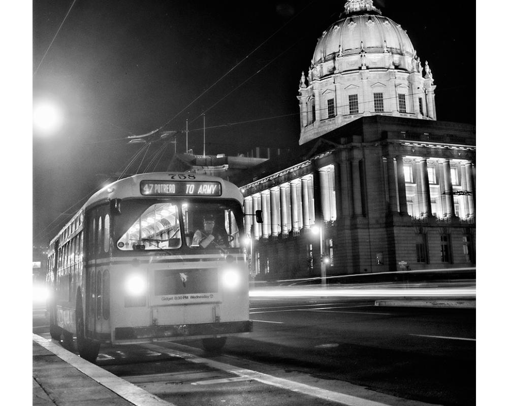 Historic photo of the 47 route.