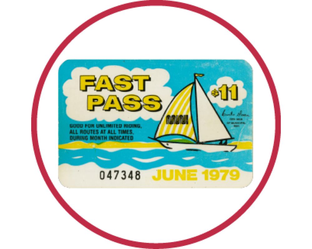 Fast Pass Muni Badge