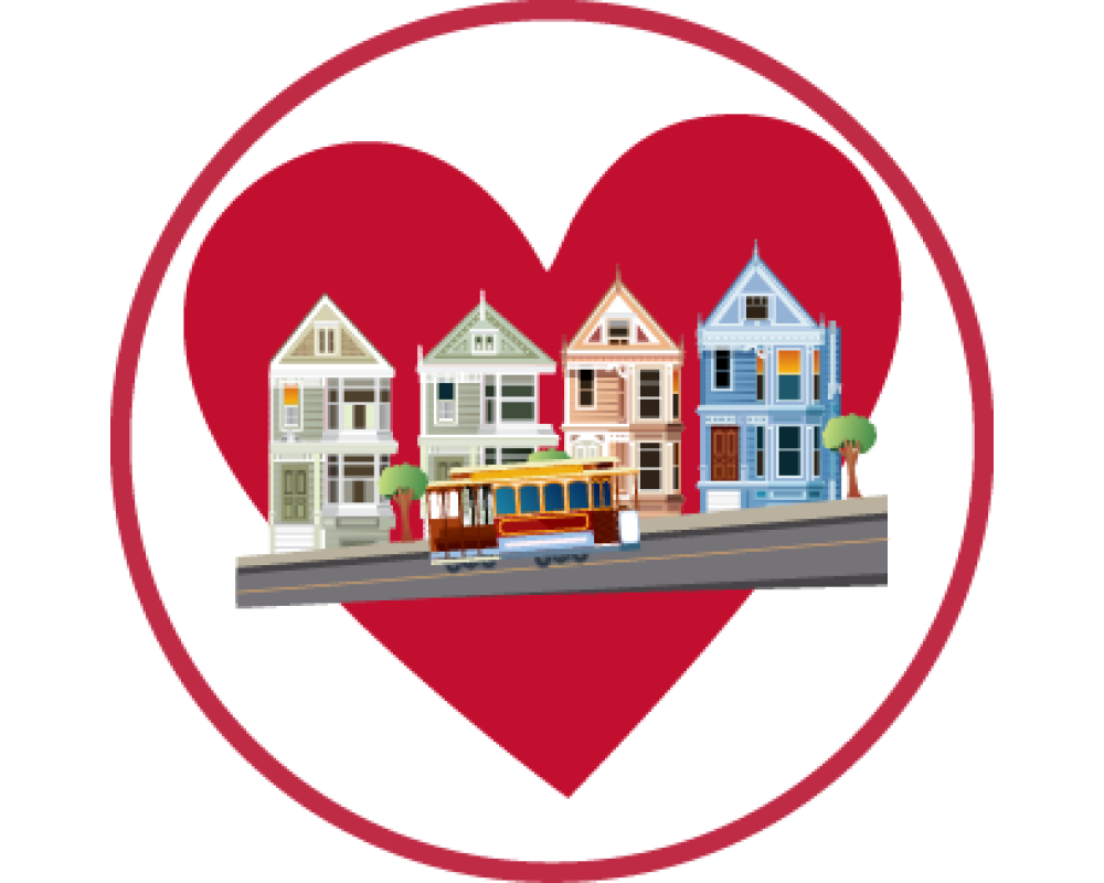 Painted Ladies Muni Badge
