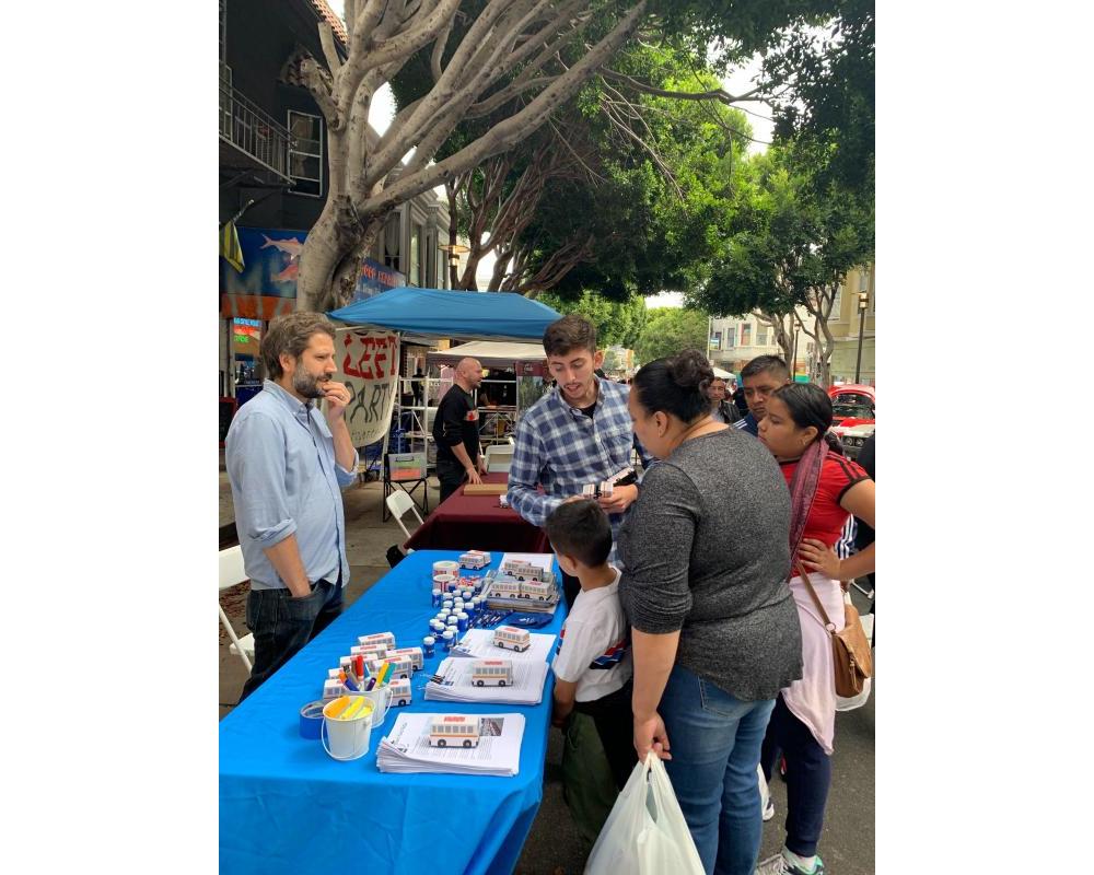 Tabling at the Fiesta De Las Americas September 2019