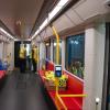 interior view of seating in new LRV