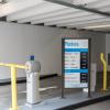 New PARCS Equipment and Signage at North Beach Parking Garage
