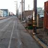 Townsend between 5th and 7th streets, before asphalt is removed