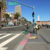 View of The Embarcadero at Howard, looking north