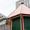 cable car signal tower at Powell and California Streets