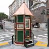 cable car signal tower at Powell and California Streets