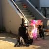 Children enjoying trick-or-treating in 2020