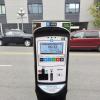 Image of New single space pay-by-license paystation system screen close up shot