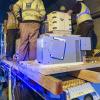 MOW staff remove and replace 60 batteries in the Church Substation