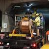 SFMTA Line workers pull new overhead cables at Castro Station during Fix It Week