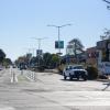 Evans Avenue looking eastward at 3rd Street (November 2022)